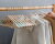 Modern Simple Plastic pants Rack Daily General Merchandise Gray clothes Rack Source