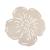 PVC Gilding Placemat Japanese Cherry Blossom Dining Table Cushion Lotus Type Heat Proof Mat Rural Home Decoration