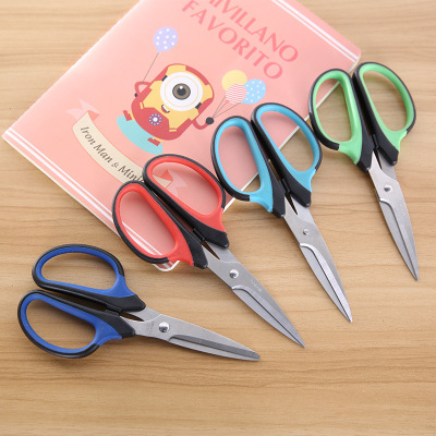 Factory Direct Sales Home Scissors Office Scissors Stainless Steel Scissor Paper Scissors for Students Handwork Scissors Wholesale