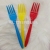 Plastic knife, fork and spoon party Takeaway cake Special for home use