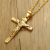 Japanese and Korean Christian Jesus Believers Korean Men's Necklace Alloy Pendant Necklace Cross Jewelry