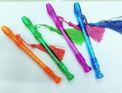Creative Flute Tassel Hang Rope Pendant Gel Pen Can Blow Flute Ball Pen for Pupils Pen Writing Pen