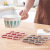 Floor Silicone Honeycomb Heat mat pot Place mat coasters Table mat TPR Square circle cushion 2 pieces