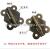 Flat Open180Lace Folding Antique Wooden Box Butterfly Hinge Packing Box Hinge Hardware Accessories
