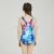 Professional sports children's vest style one-piece swimsuit cuhk Girl training race conservative fast dry