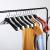 Manufacturers direct two-color high-end clothing dress Hangers dress hanging Clothing Store Display wholesale clothing Rack