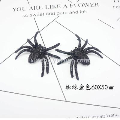 DIY Spider Gold Powder Wholesale Halloween Bat Ornament Accessories