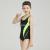 Professional children's sports one-piece swimsuit for Cuhk Girls Racing training swimsuit conservative hot spring