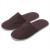 Disposable slippers for hospitality hotel slippers travel portable for home use with anti-skid platform canvas slippers