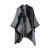 2019 New cashmere thick scarf popular in Europe and the United States EBAY autumn and winter cape split cape warm cape