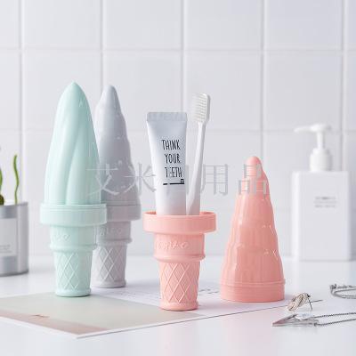 Cy-0406 Toothbrush Holder Tooth Set Children's tooth bucket wash gargle cup Travel toothbrush case portable brush holder