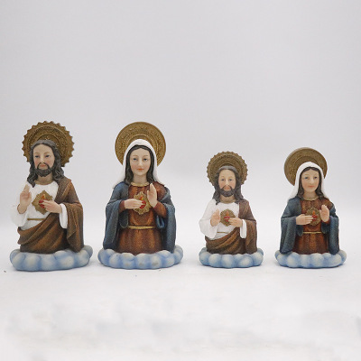 The tree tree Mary Father Jesus Jesus Ornaments can be customized