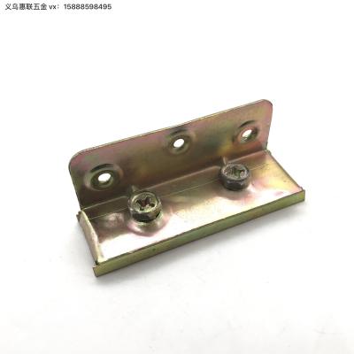 Factory Direct Sales 3-Inch Color Zinc Two-Hole Bed Buckle Household Hardware Accessories