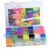 Amazon Original 28 Grid Set Rainbow Bloom Bracelet Wholesale CREATIVE Rainbow Rubber Band