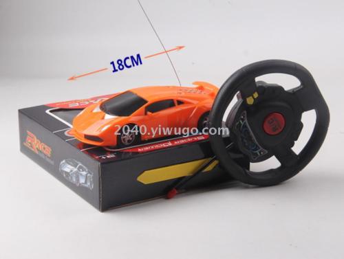 poison lamborghini two-way steering wheel remote control car boy children toy car