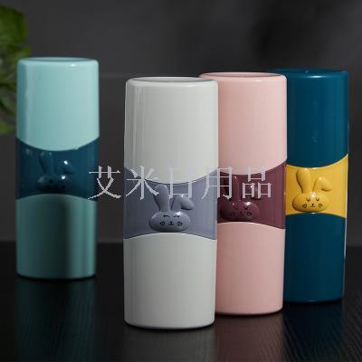 Cy-0450 Simple Travel Toiletry Cup Portable toothbrush Case Multi-function toothbrush case set
