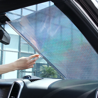 A: Sunshade for car Sunshade for sun protection, heat shade for auto Telescopic front block