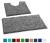 STAR MAT Chenille 2 or 3 piece bath absorbent non-slip floor mat door mat kitchen carpet