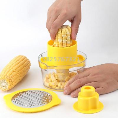 Multi - function corn planer kitchen gadget
