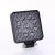 Cross-border hot sale 27W work light round 9-bead LED light square thin section engineering 