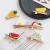 Small Fresh Accessories strawberry Small fruit Hairpin Female Korean Children's Fun Style versatile vegetables Duck mouth Clip Edge Clip heals