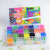 Amazon Original 28 Grid Set Rainbow Bloom Bracelet Wholesale CREATIVE Rainbow Rubber Band