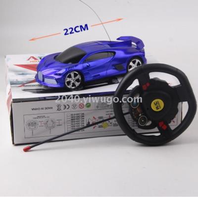 Yiwu small goods stalls wholesale children's toys Four-way steering wheel remote control car F30948