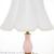 European pink ceramic with copper household ornament table lamp