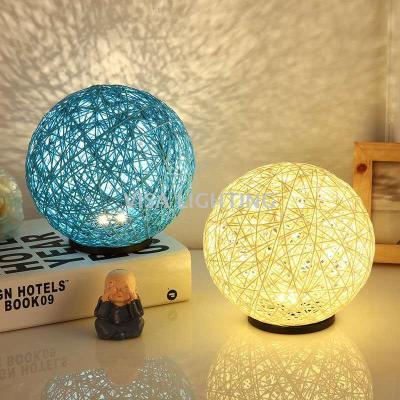 Battery cane lamp new creative bedroom bedside lamp LED night lamp bedside table lamp