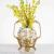 European and American-Style Ceramic Orchid Hand-Painted Vase Decoration Living Room High-End Luxury Crafts Villa Living Room Entrance Flower Ware