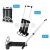 Transport wholesale multi-purpose pull rod folding luggage small pull cart Portable express delivery place stand hand pull cart