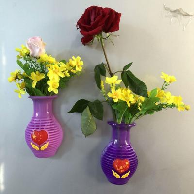 Wall Hanging Hydroponic Vase Family decoration Flower Arrangement new Douyin same sucker