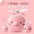 Douyinxiaozhu fan makeup mirror USB rechargeable mini pocket handheld small fan portable small student cute LED 