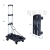 Universal mute booth folding Portable aluminum alloy Alloy luggage shopping cart Small flat Driver pull cart