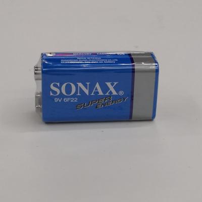 Block Toy alarm 6F22 SONAX9V Carbon Battery 9V