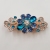 Korean Texture Alloy Headwear Crystal Barrettes Internet Celebrity Popular Ornament