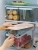 Y24-6081 Refrigerator Storage Box Transparent Rectangular Drawer Sealed Crisper Food Frozen Storage Box