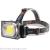 Led Strong Light Rechargeable Super Bright Head-Mounted Cob Scattered Floodlight Work Headlamp Outdoor Fishing Multifunctional High Power