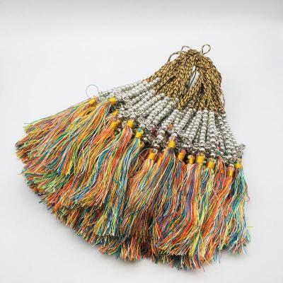 Stall Hot Tantric Dorje Knot Bag Hanging Colorful Wire Seven-Color Brim Jiu Cheng Gold Steel Pestle