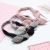 Korean version of a sweet Plaid tie Rabbit ear Hair head bandwidth side Hair band Hair Accessories New style