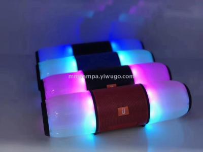 Bluetooth speaker with blinding lights