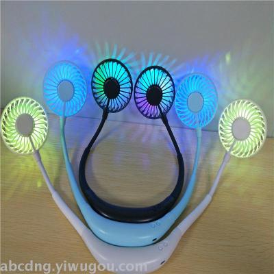 Selling neck fan three generation flash aromatherapy fan activities free Taobao free manufacturers direct sales