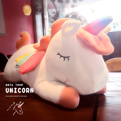 INS Instafamous Plush Toy Pony Creative Doll Cute Unicorn Doll Girl's Birthday Gift Cushion