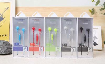 New color headphones with small label, large volume, good sound quality, 5 colors