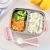 Stainless steel insulated lunch box Canteen office worker student compartmentalized portable plate wholesale