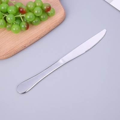 The Spot long handle stainless steel western - style dinner knife hotel household beefsteak knife western set manufacturers wholesale