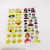 Children's Stickers Cartoon Anime Stickers Stickers Paste Baby Diary Reward Stickers Three-Dimensional Animal Bubble Stickers