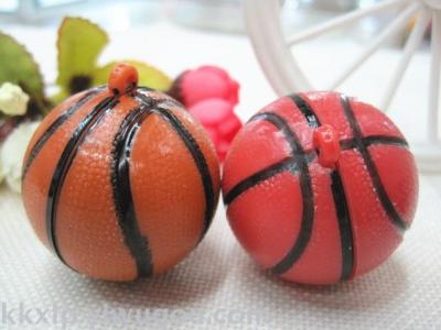 Leisure sports goods football basketball gift accessories mini football basketball key chain key ring wholesale custom