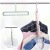 Douyin multi-functional clothes plastic clothes rack anti-slip magic clothes air drying laundry rack multi-layer storage