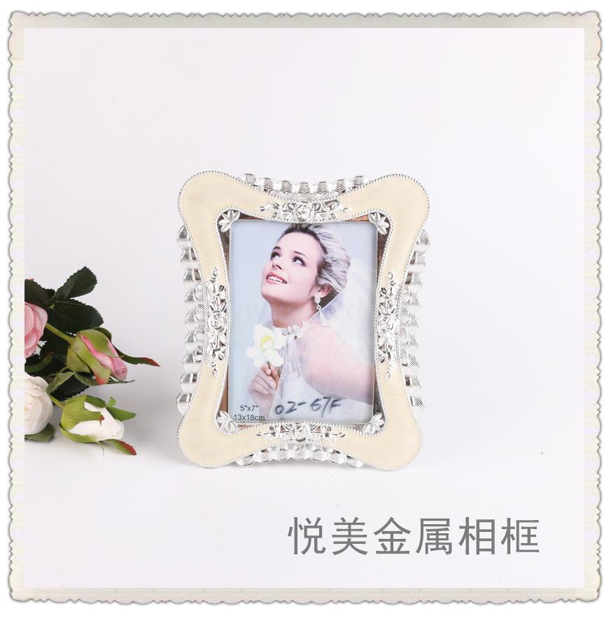 欧式摆台相框6 7 10寸创意复古椭圆形画框婚纱影楼照片框